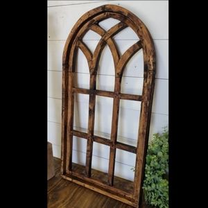 Madison Brown Wooden Arch